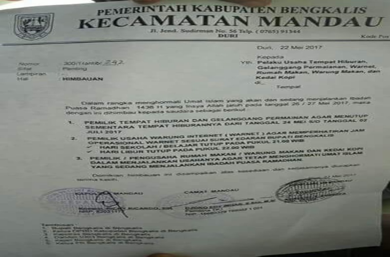Masih ada saja pengusaha Biliyard, Warnet dan Rental PS yang masih buka selama Bulan Suci Ramadhan