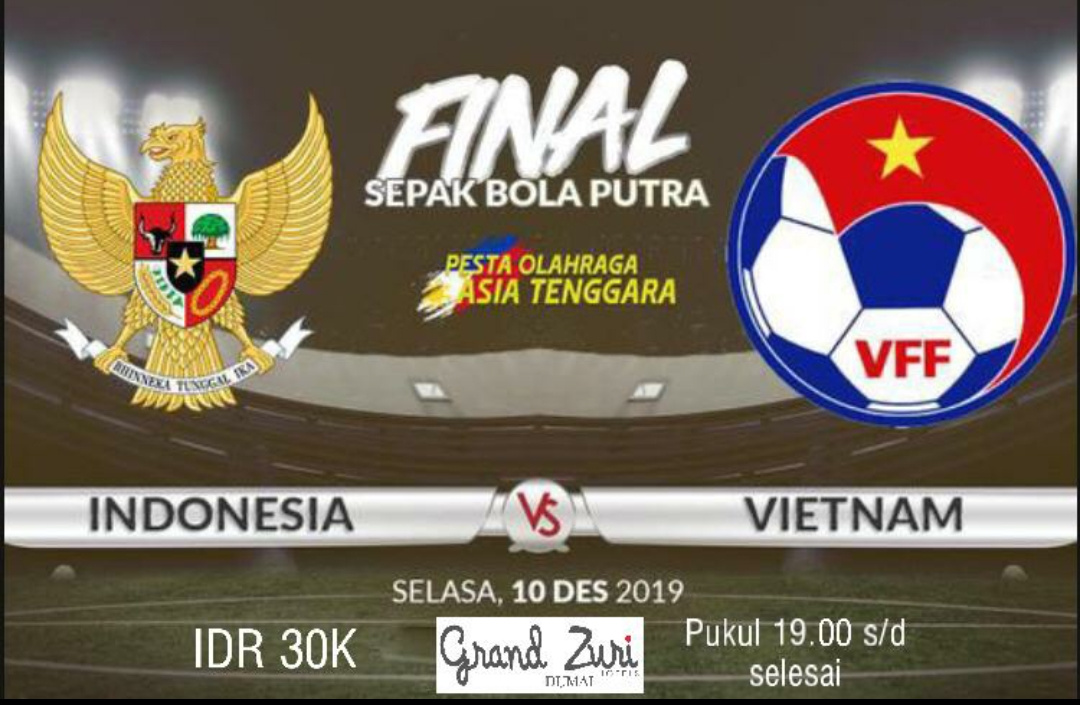 Yuk Nobar Final Sepakbola Sea Games di Hotel Grand Zuri Dumai