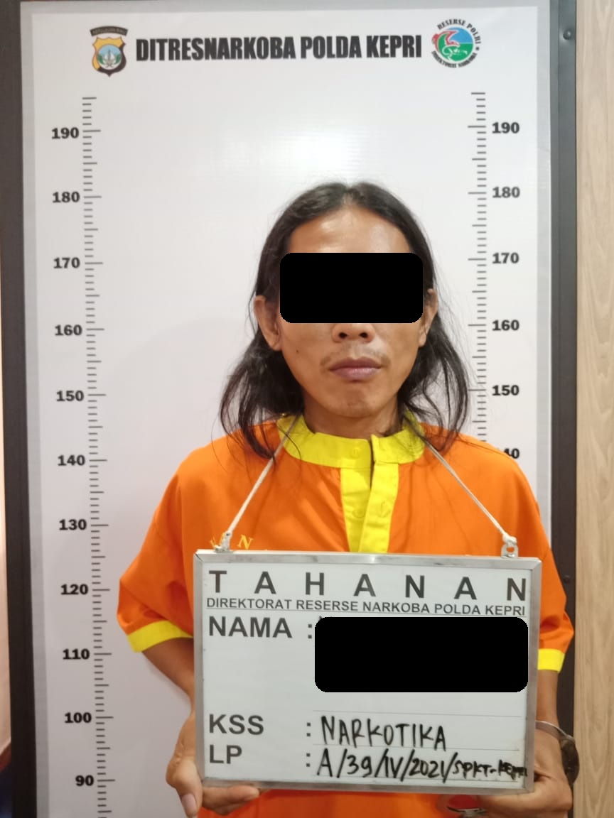Polda Kepri Berhasil Amankan Pemilik Narkotika Jenis Sabu