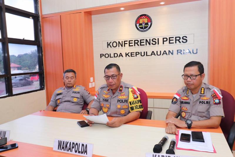 Polda Kepri Ungkap Kasus Penyebaran Hoax