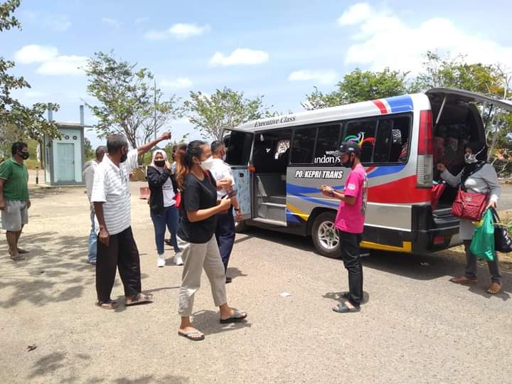 Kini Transportasi Umum ke Kabupaten Bintan Masuk Terminal Sei Carang