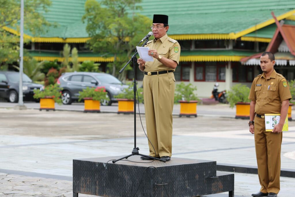 Pemkab Inhil Gelar Apel Gabungan