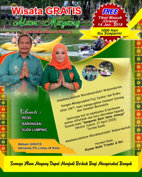 Khusus Besok, Masuk ke Alam Mayang Gratis