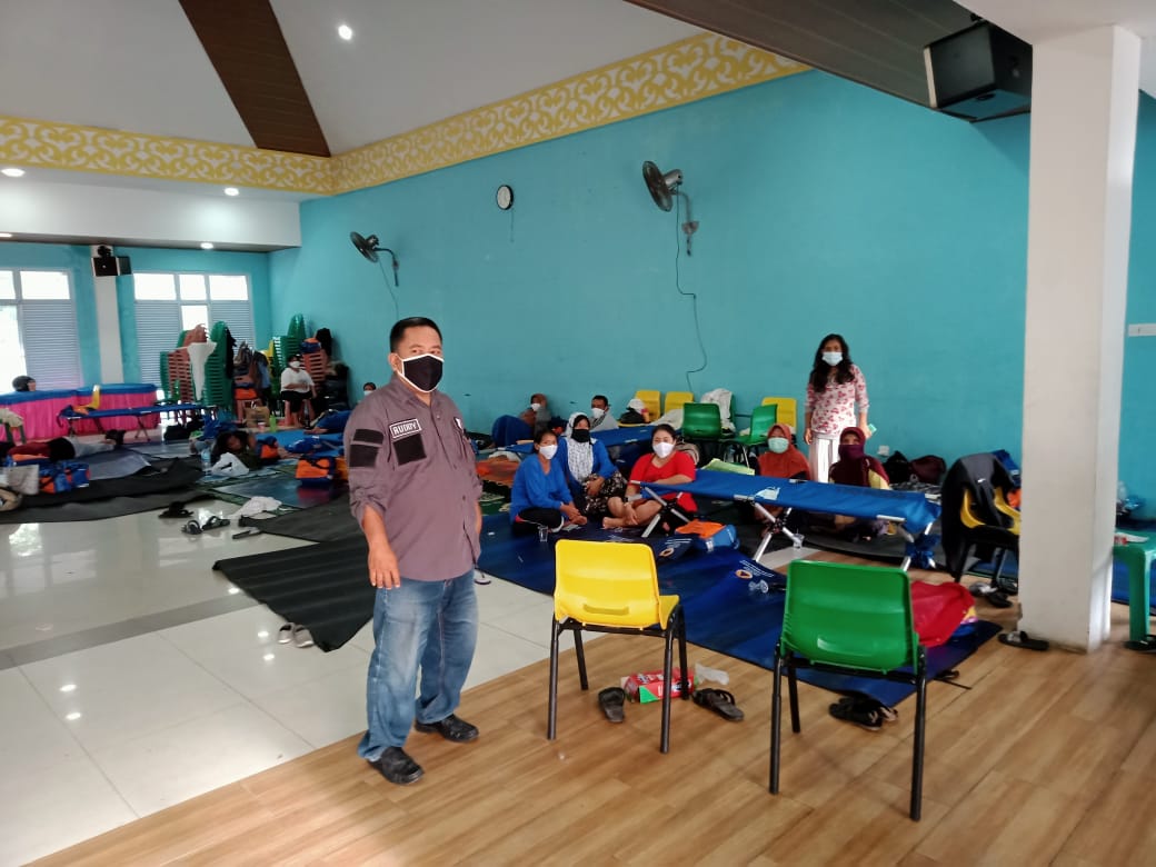 Gawat Kepri dan Yayasan  Segantang Lada Bentuk Posko Banjir dan longsor di Kab.Bintan