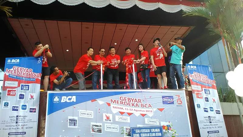 PT Bank Central Asia Batam Gelar Gebyar Merdeka