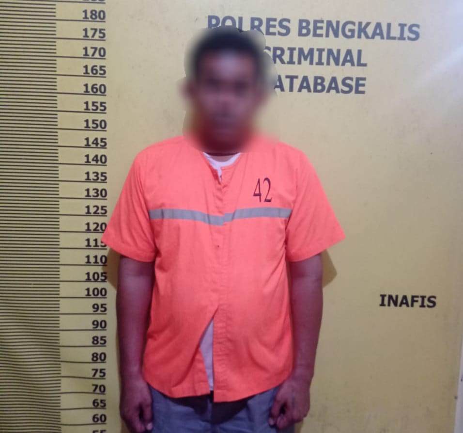 Bobol Rumah di Damon, Satreskrim Polres Bengkalis Tangkap Pelaku Sedang Tidur Enak