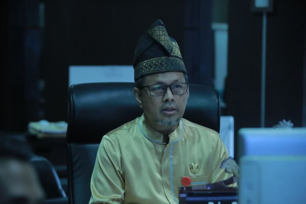 Kegiatan Dialog Penanggulangan Pandemi Covid -19 dibuka Pj Sekdaprov