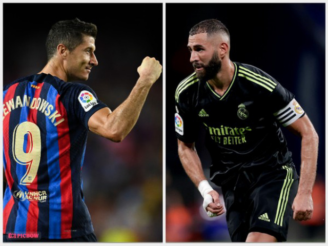 Adu Tajam Benzema dan Lewandowski