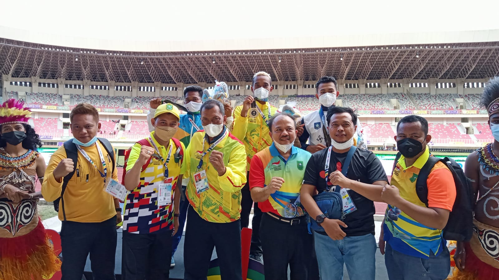 Riau Raih Emas Pertama dari Cabang Atletik di Peparnas Papua