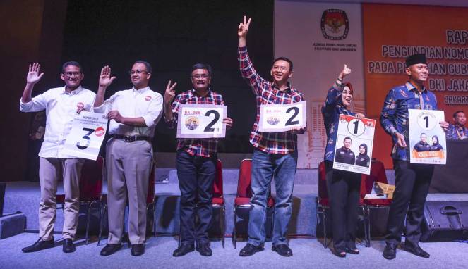 Elektabilitas Turun, Ahok-Djarot Masih Teratas