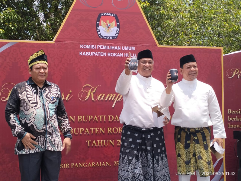 Deklarasi Damai Pemilihan Bupati dan Wakil Bupati Rohul Digelar