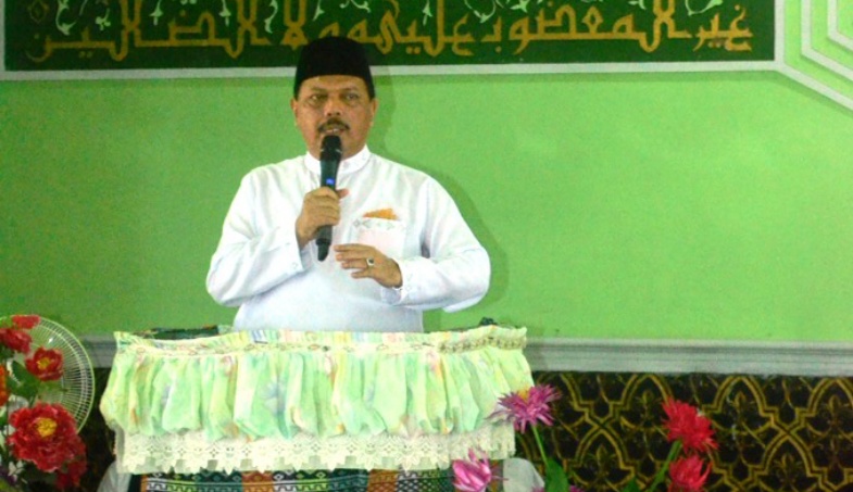 Sekda Inhil Hadiri Istighotsah di Kecamatan Gaung