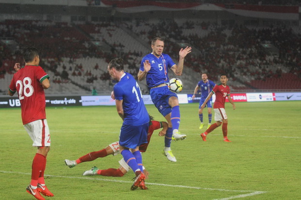 Sempat Unggul, Timnas Merah Putih Tunduk 1-4 dari Islandia