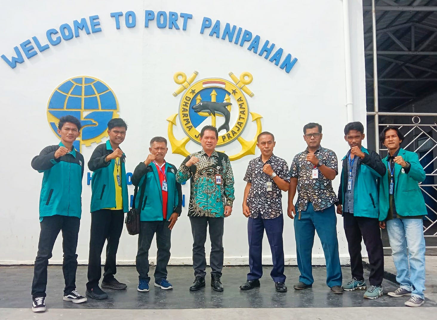 Kepala Syahbandar Panipahan Terima Kunjungan Mahasiswa KKN STAI Ar-Ridho
