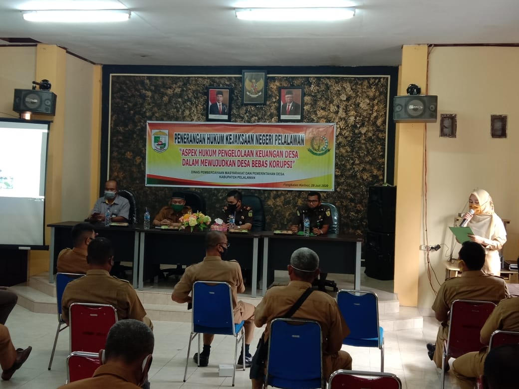 DPMD Pelalawan dan Kejari Gelar Penerangan Hukum