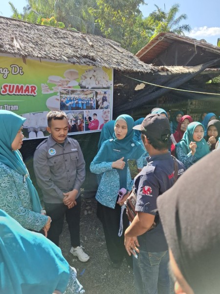 Ketua LP PKK Riau Apresiasi Rumah Jamur Sumar sebagai Contoh Petani Milenial Dukung Ketahanan Pangan