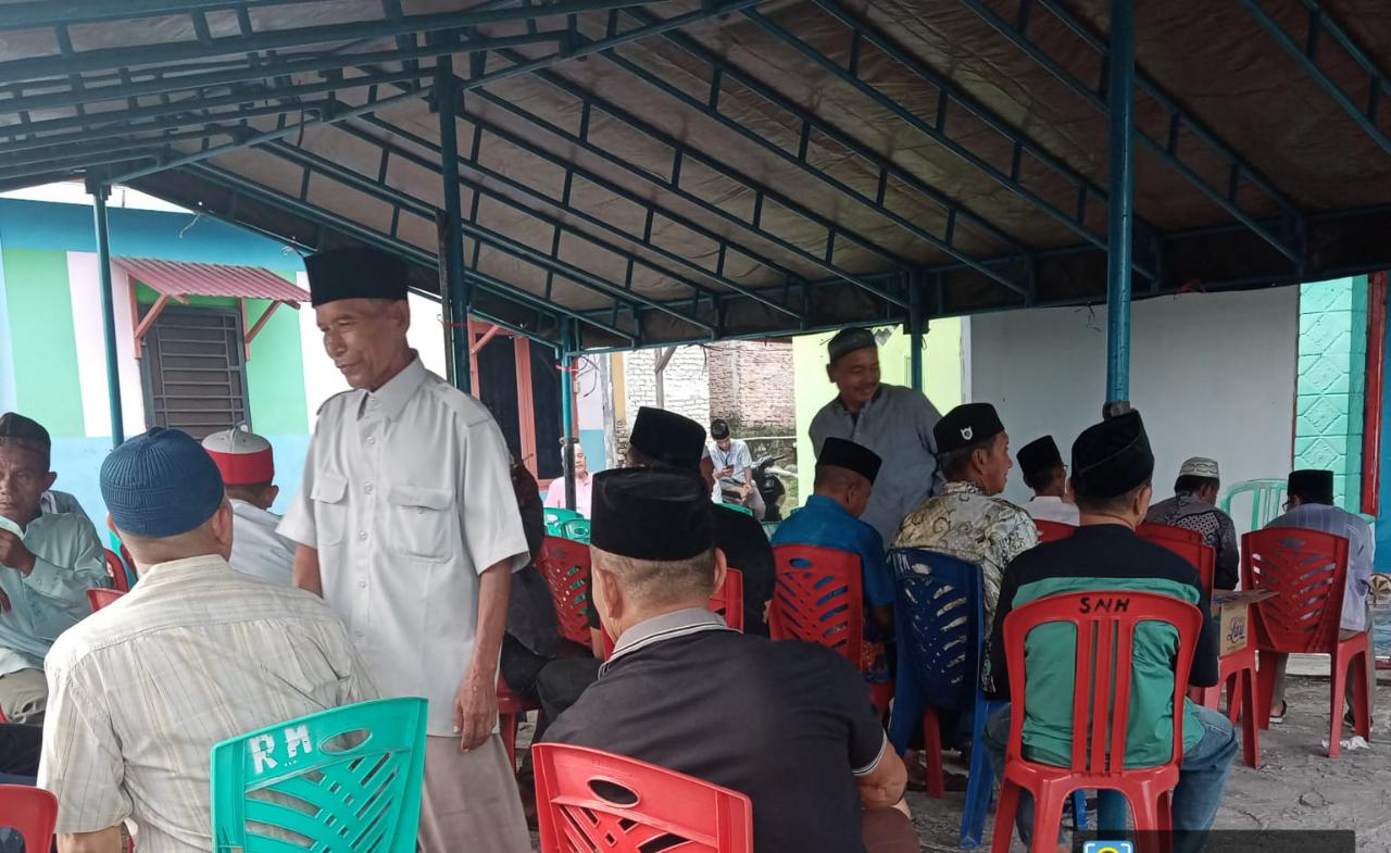 Sertu Sareh Melayat ke Rumah Warga Binaan
