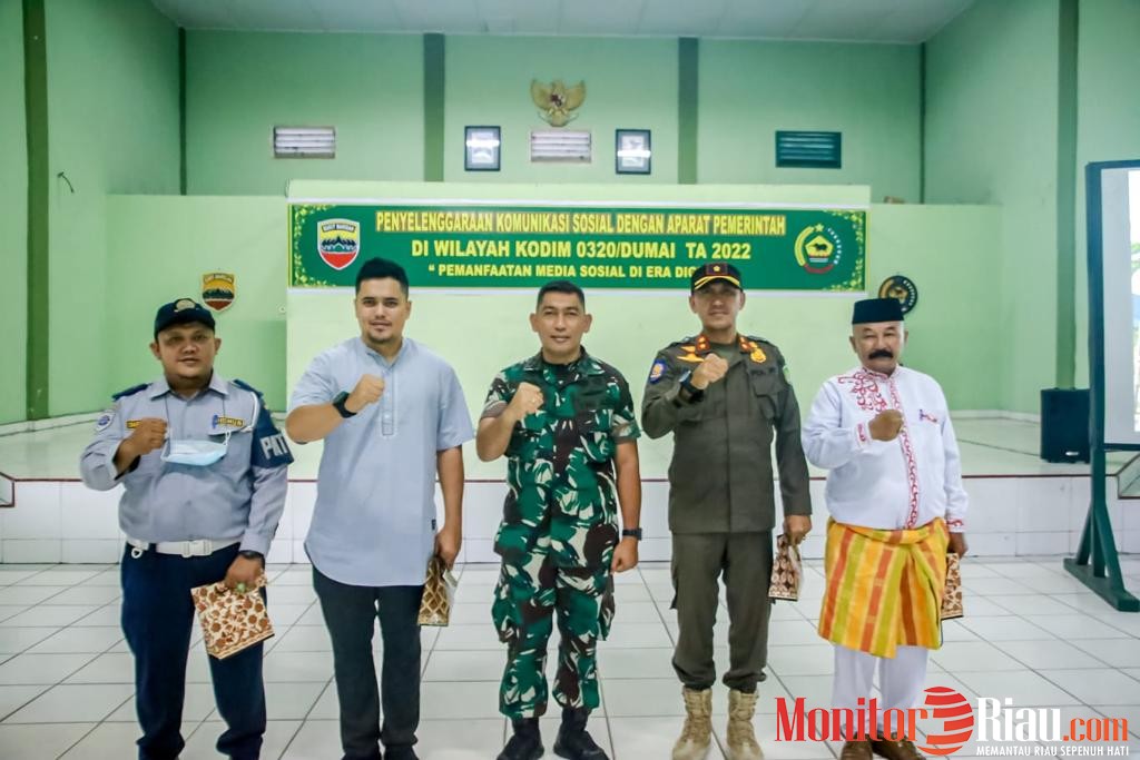 Dandim 0320/Dumai Berharap Komunikasi Sosial Terjalin Baik Dan Efektif