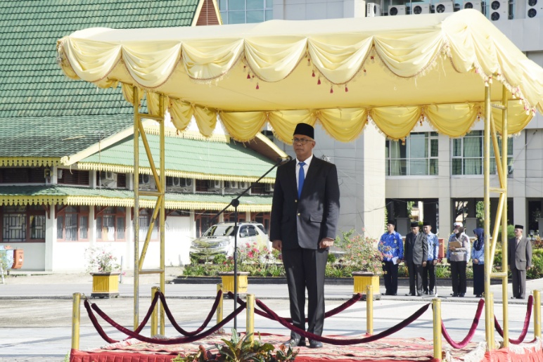 Pjs Bupati Inhil Pimpin Upacara Peringatan Hari Lahir Pancasila
