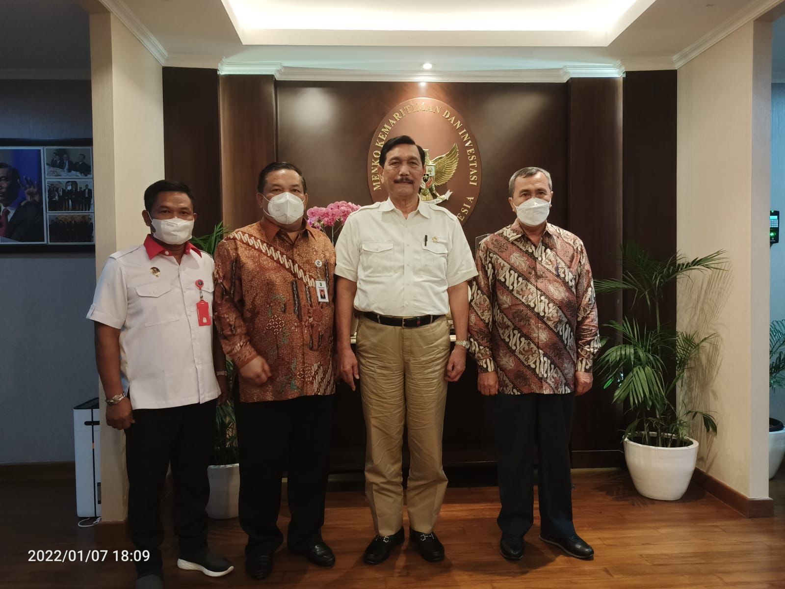 Ditemui Gubri, Menko Marvest Segera Kunker ke Riau