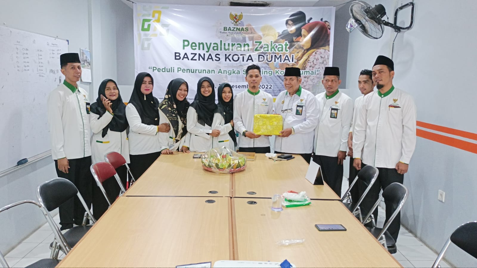 Sempena Milad Baznas Ke-22 Tahun, Baznas Dumai Salurkan Berbagai Bantuan