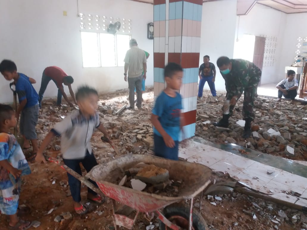 TMMD ke 107, Perjuangan Satgas Cilik