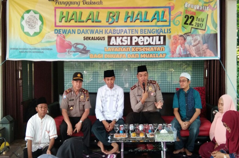 Kapolres Apresiasi Acara Dewan Dakwah Bengkalis