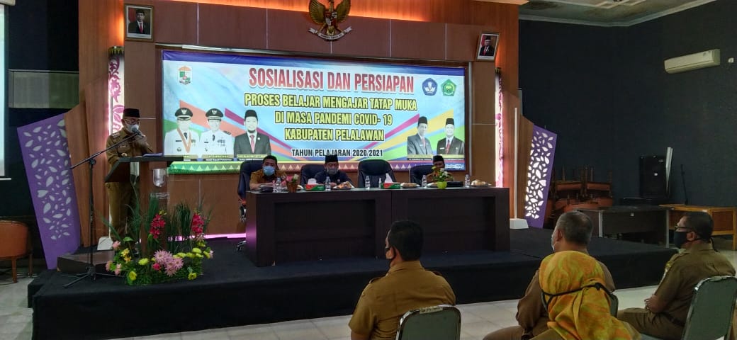 Adi Sukemi Mohon Pamit Kepada Seluruh Guru Untuk Maju Calon Bupati Kabupaten Pelalawan