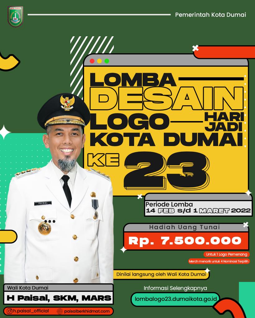 Gelar Lomba Desain Logo Hari Jadi Kota Dumai