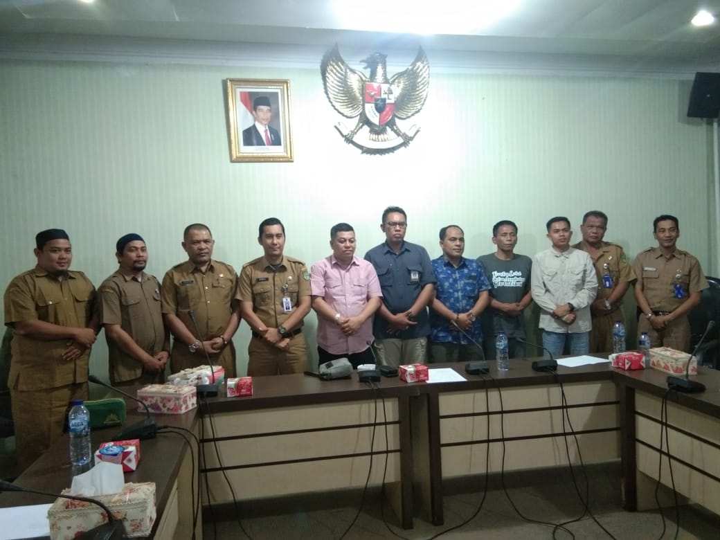 Bahas Cagar Benteng Tujuh Lapis, Pimpinan DPRD Rohul Terima Tim BPCB Sumbar