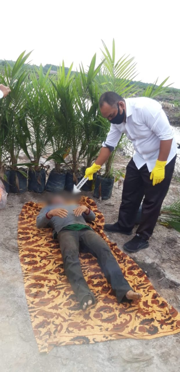 Warga di Pelalawan Dihebohkan Dengan Penemuan Mayat