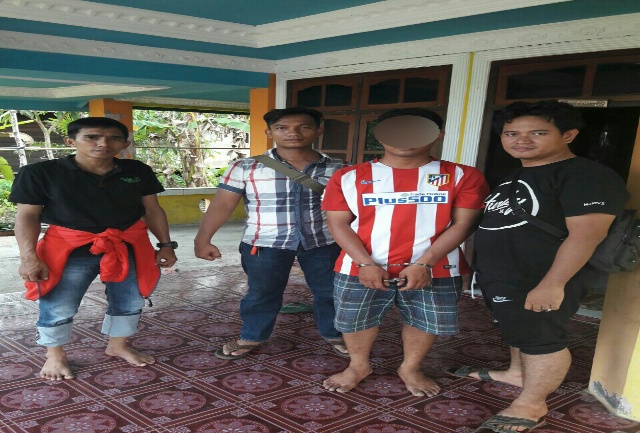 Lepas Jum'atan, Tersangka KDRT di Tembilahan Hulu Diringkus Polisi