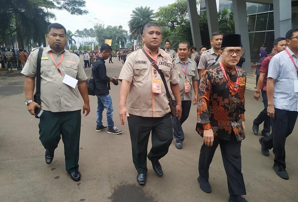 Walikota Dumai Hadiri Rakor BNPB 2020