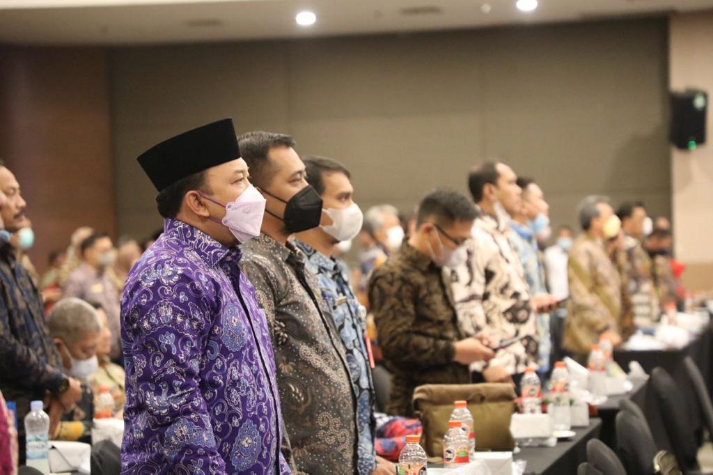 Wakil Bupati Siak Husni Merza Hadiri Rakornas Kebijakan Toponimi dan Batas Daerah Tahun 2022