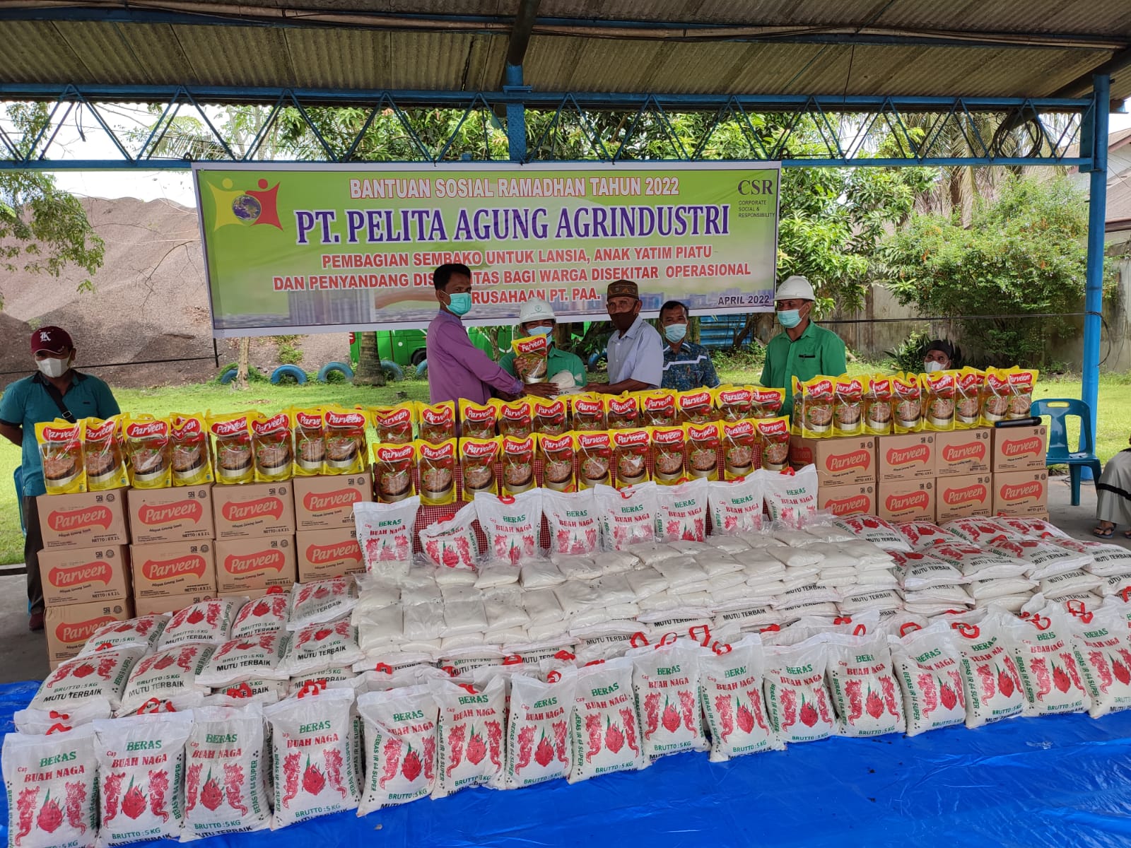 Jelang Lebaran, PT PAA Salurkan Bantuan Sosial ke Warga Sekitar Operasional Perusahaan