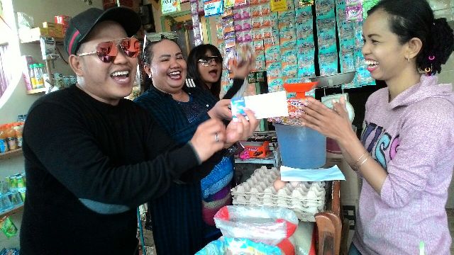 Artis Dangdut Academy Bikin Kaget Warga Jalan Bintan Dumai
