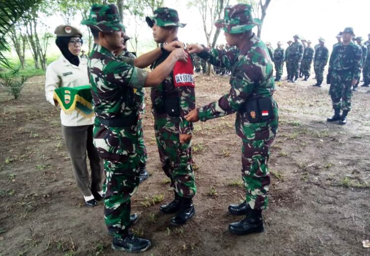 Kasiops Korem 031/WB Tutup Latihan Teknis Penanggulangan Bencana Karhutla