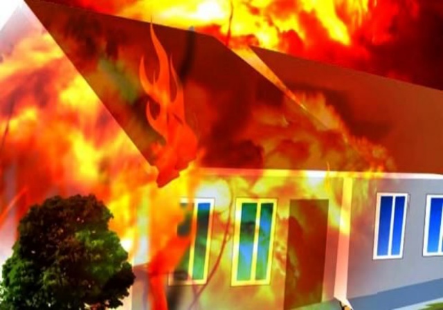 Waduh...!!! Kantor PGN Dumai Dibakar OTK