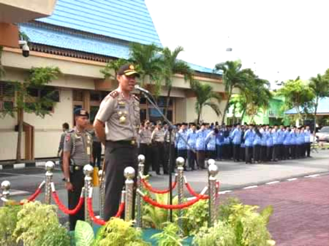 Kunjungi Bengkalis, Kapolda Riau jadi Irup HUT Damkar
