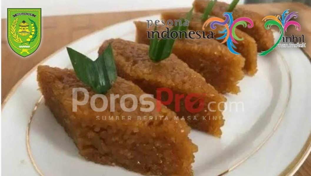 Kuliner Legendaris Inhil Olahan dari Kelapa, Namanya Wajik
