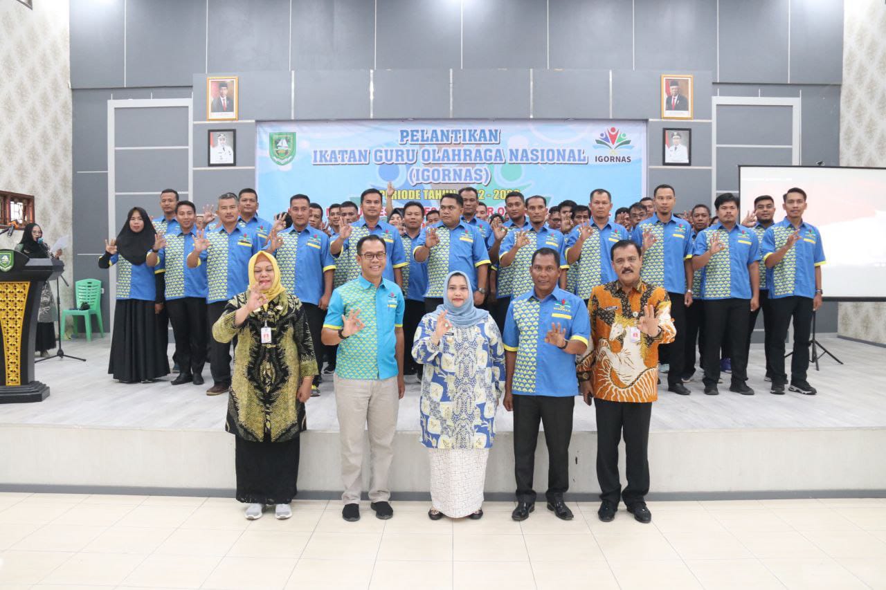 Hadiri Pelantikan IGORNAS, Bupati Kasmarni: Melalui Kepengurusan Baru Hendaknya Berperan Aktif