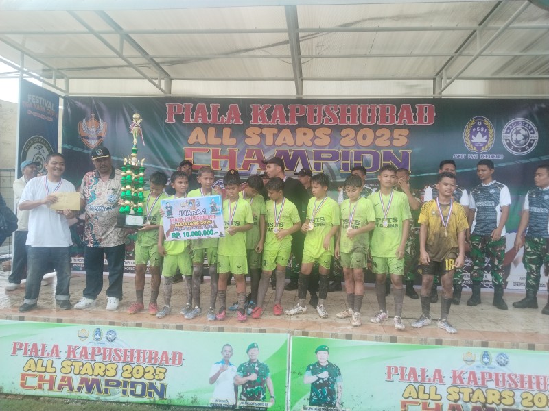 Festival All Star 2025 Berakhir, Harapan Putra, Garuda Junior, dan PSTS Tabing Juara