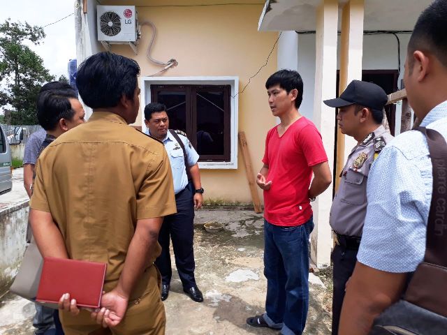 Tim Gabungan Datangi ''Markas'' TKA Illegal, Perawang