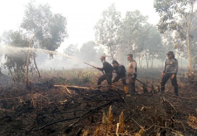 Camat Dumai Timur Imbau Warga Tak Bakar Lahan