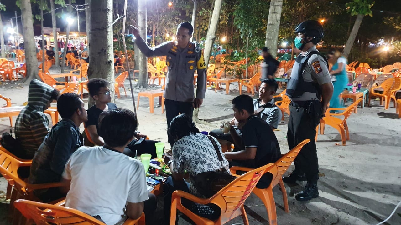 Cegah Penyebaran Covid-19, Polres Dumai Dan Polsek Jajaran Laksanakan Patroli