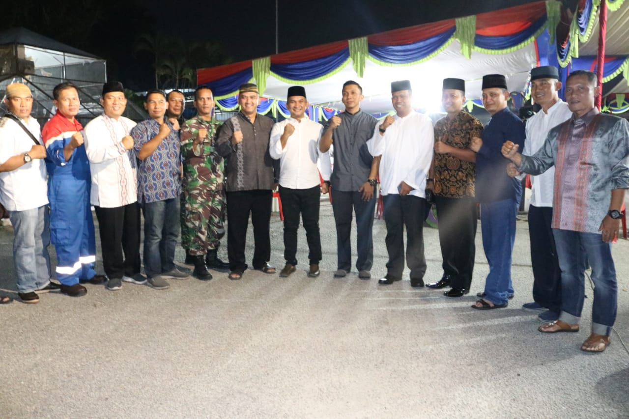 Pasiter Kodim 0320/Dumai Hadiri Buka Puasa Bersama Security HSSE RU-ll Dumai 1440 H / 2019 M