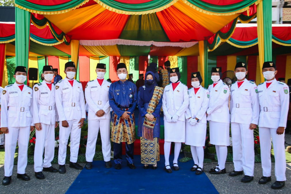 Upacara HUT ke-22 Kota Dumai Digelar