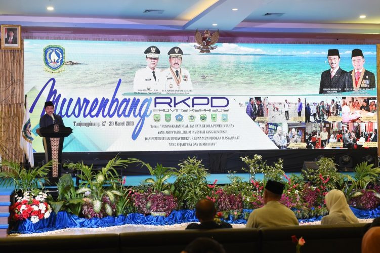 Gubernur Tutup Musrenbang RKPD Tahun 2019