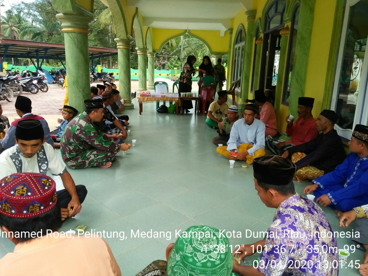 TMMD ke 107, Pengurus Mesjid Jami'atul Khoir Ucapkan Terimakasih