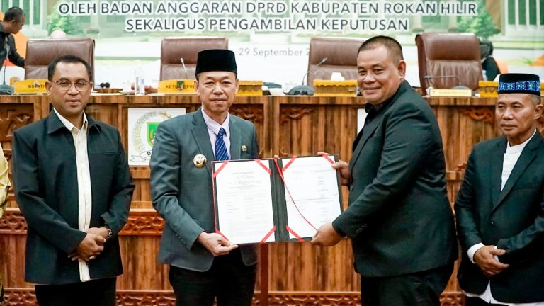 APBD-P Rokan Hilir TA 2023 Sah Rp 2,4 Triliun